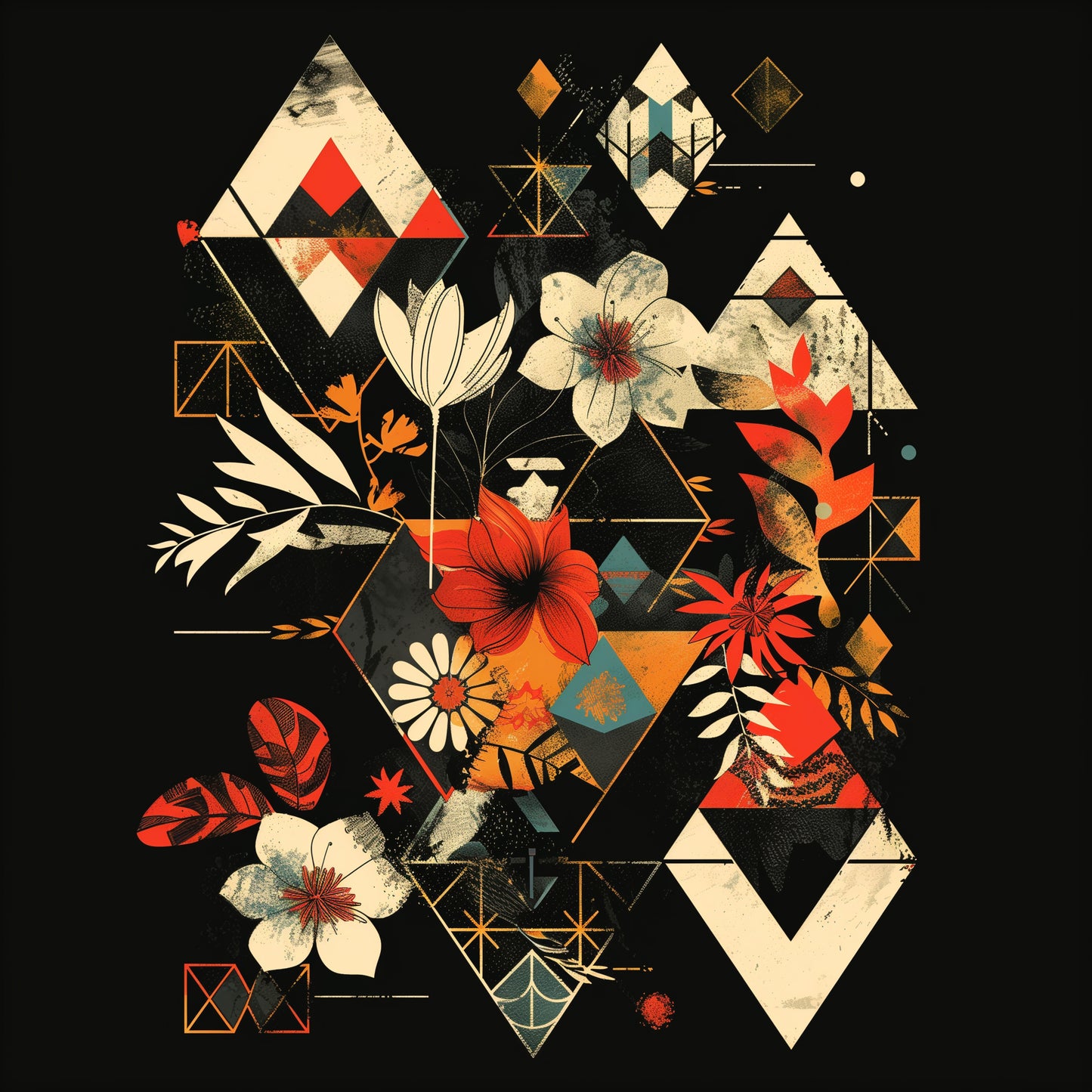 Kryofilik Nature's Geometry Men's T-Shirt