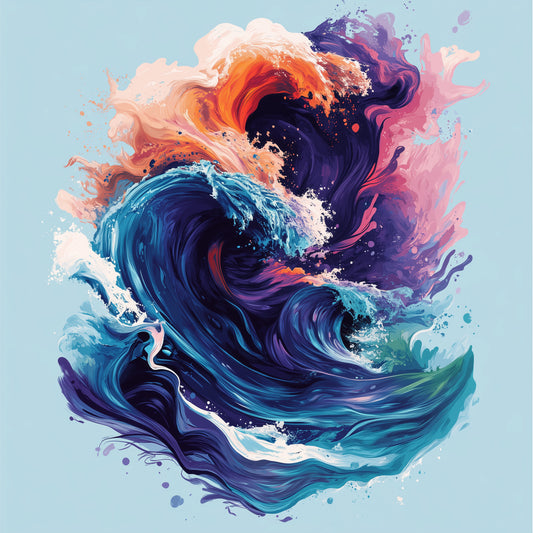 Kryofilik Tidal Symphony Men's T-Shirt