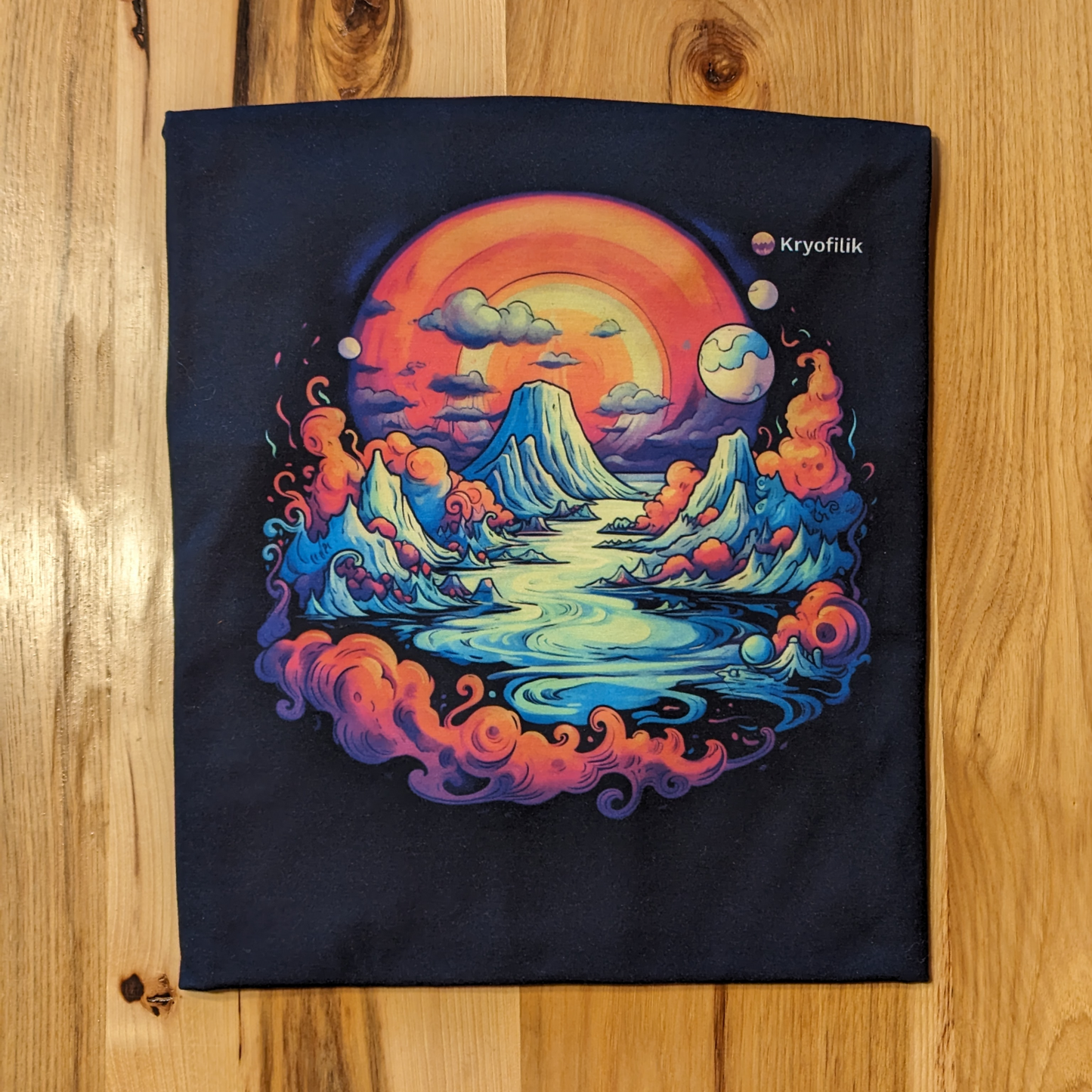 Kryofilik Psychedelic Peaks Men's T-Shirt