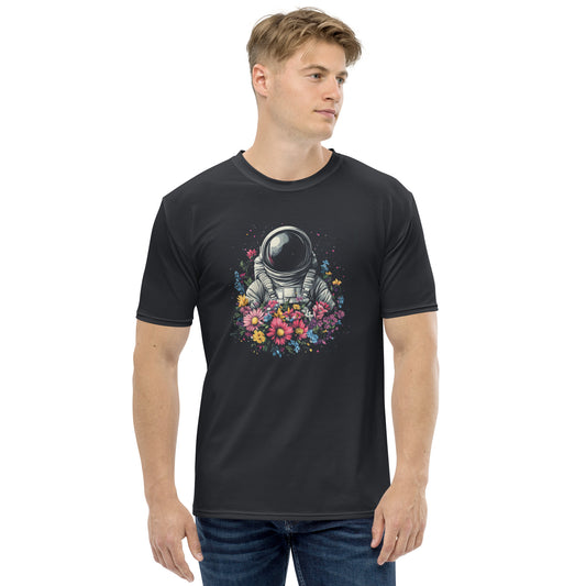 Kryofilik Astronaut In Bloom Men's T-Shirt