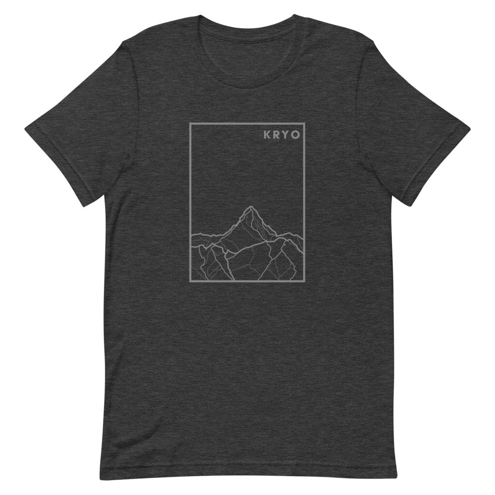 Kryofilik Mountain Portrait Short-Sleeve T-Shirt