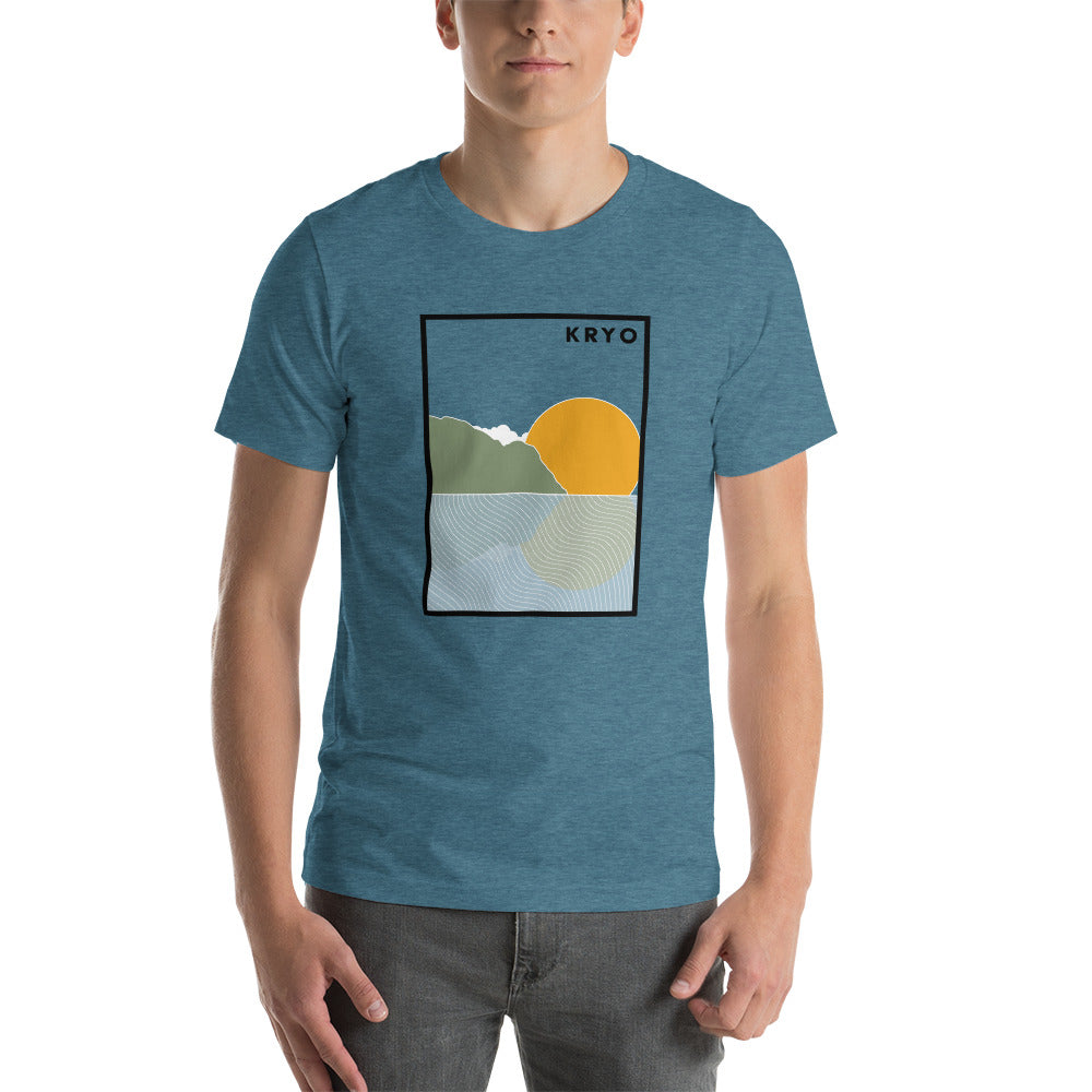 Kryofilik Ocean Portrait Short-Sleeve T-Shirt