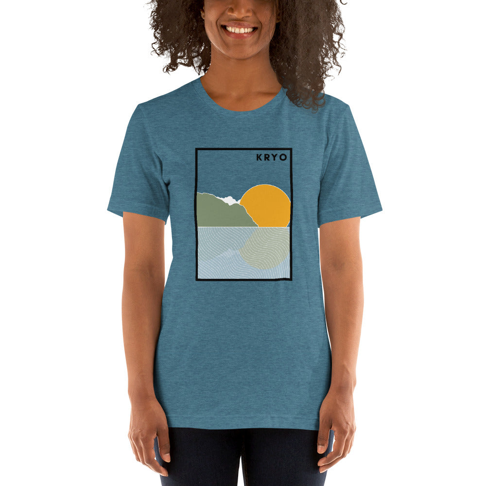 Kryofilik Ocean Portrait Short-Sleeve T-Shirt