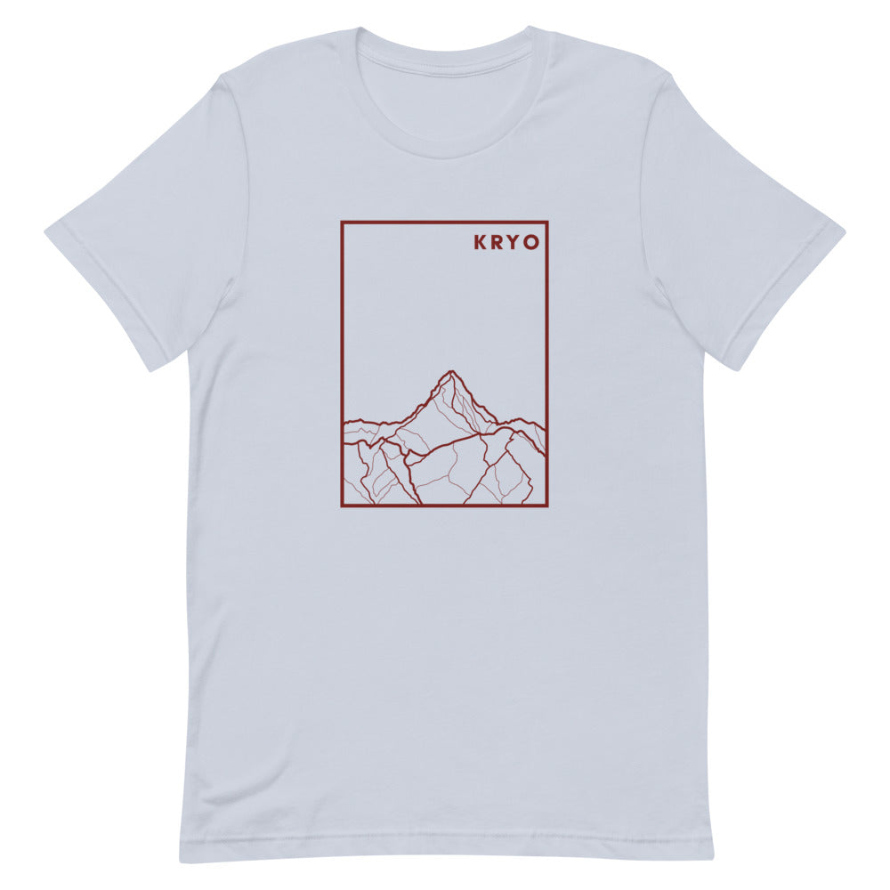 Kryofilik Mountain Portrait Short-Sleeve T-Shirt