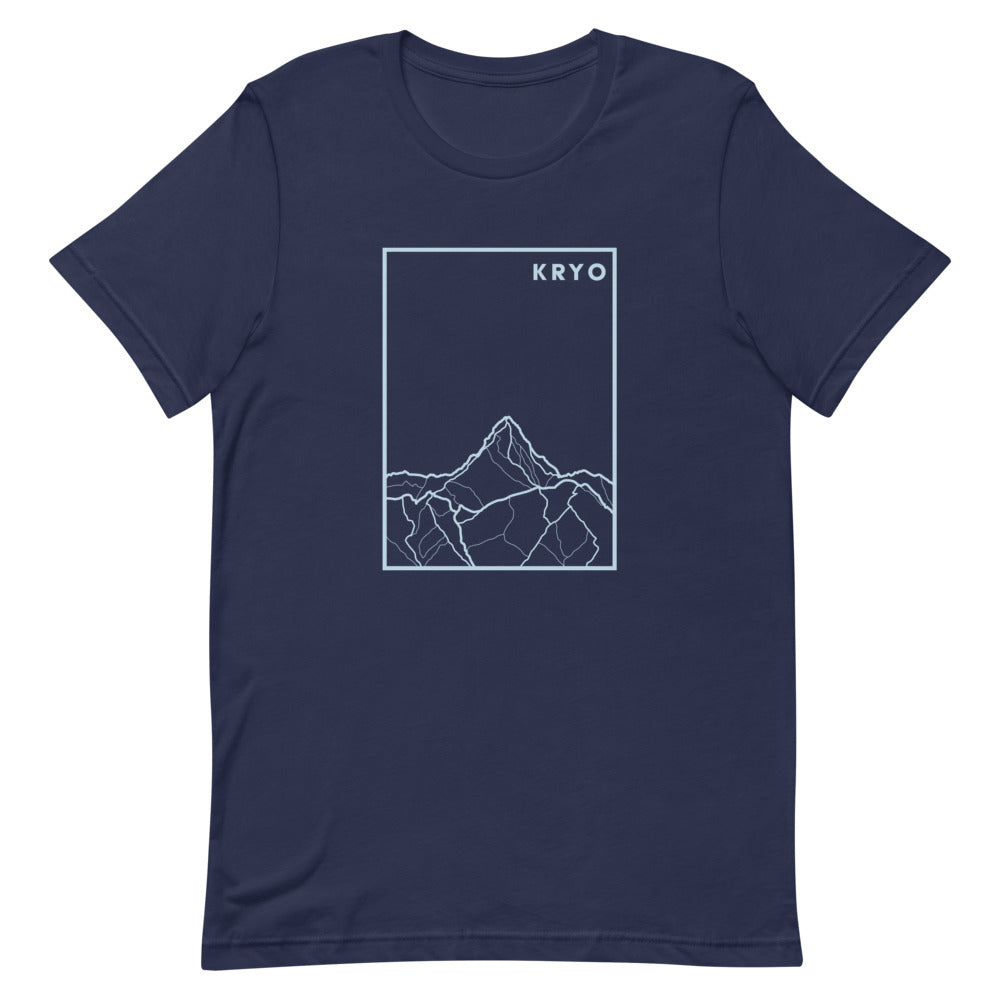 Kryofilik Mountain Portrait Short-Sleeve T-Shirt