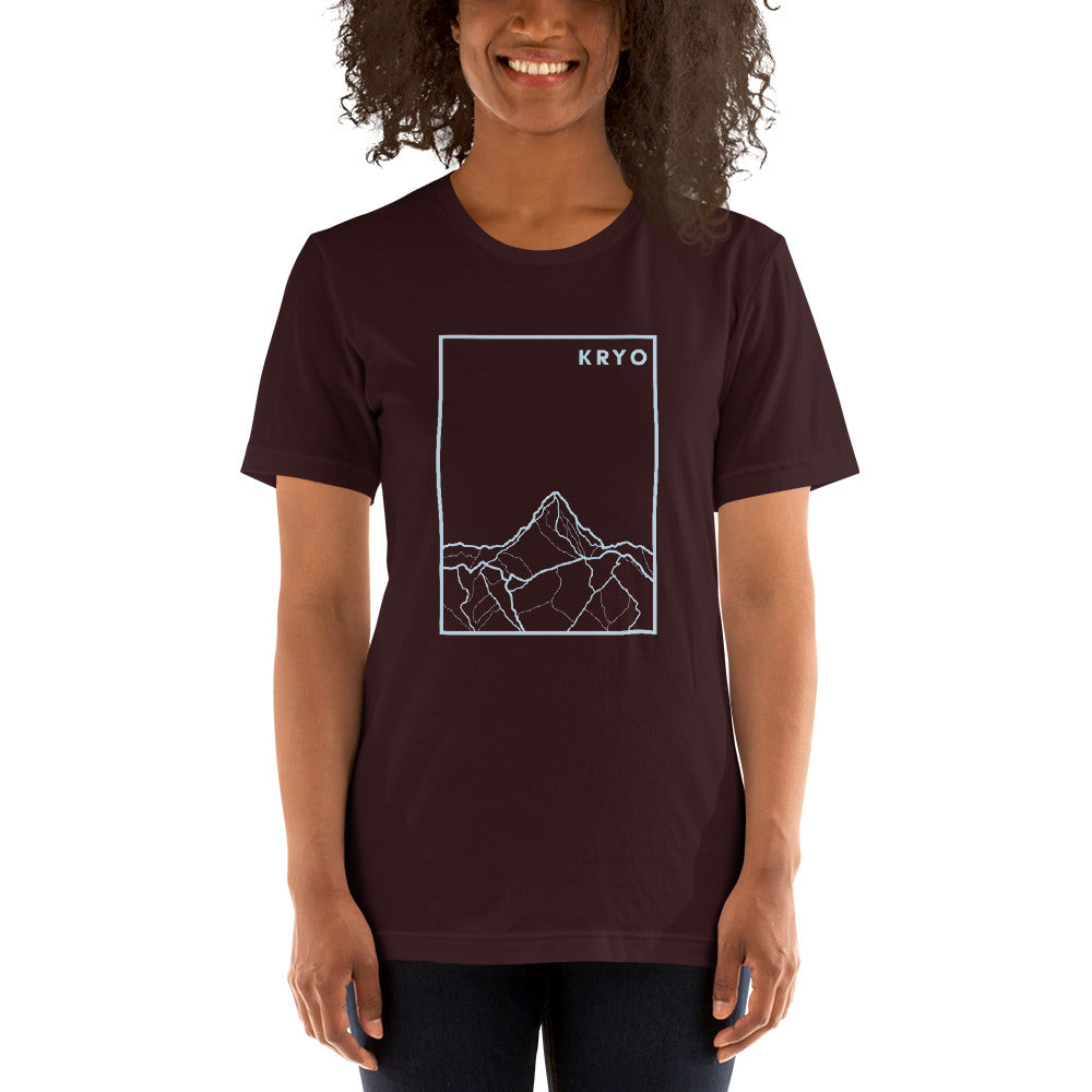 Kryofilik Mountain Portrait Short-Sleeve T-Shirt