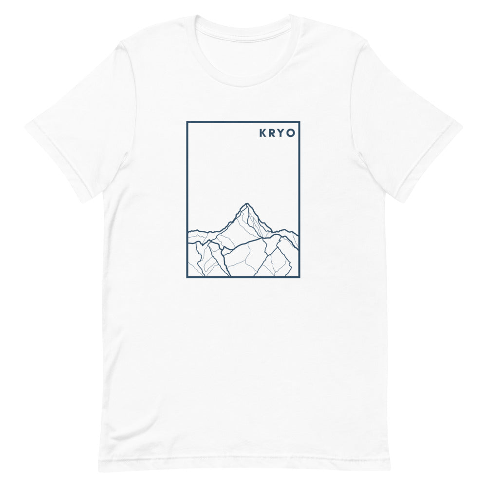 Kryofilik Mountain Portrait Short-Sleeve T-Shirt